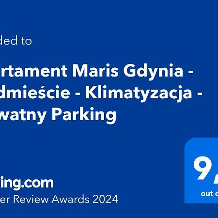 Apartament Maris Gdynia - Srodmiescie - Klimatyzacja - Prywatny Parking Eksteriør billede