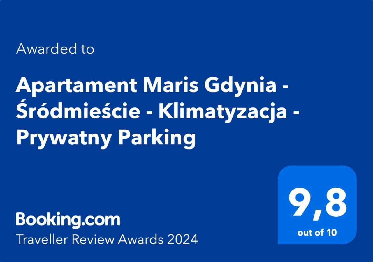 Apartament Maris Gdynia - Srodmiescie - Klimatyzacja - Prywatny Parking Eksteriør billede